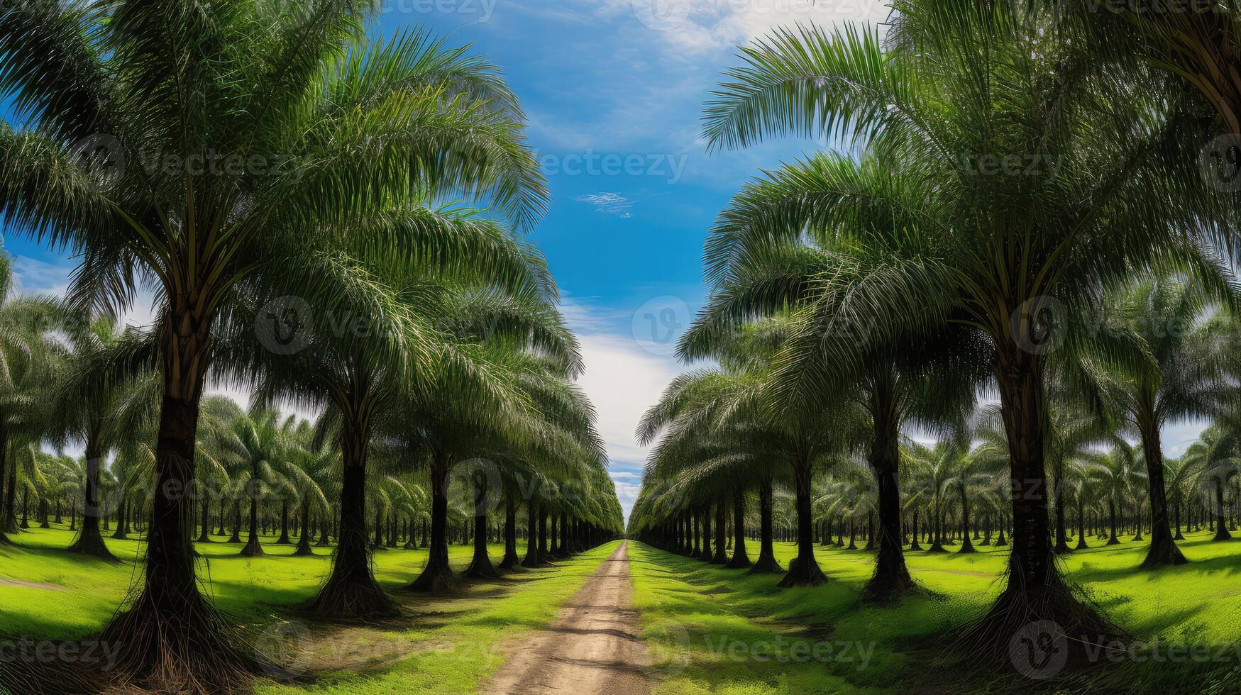 environment palm oil trees photo