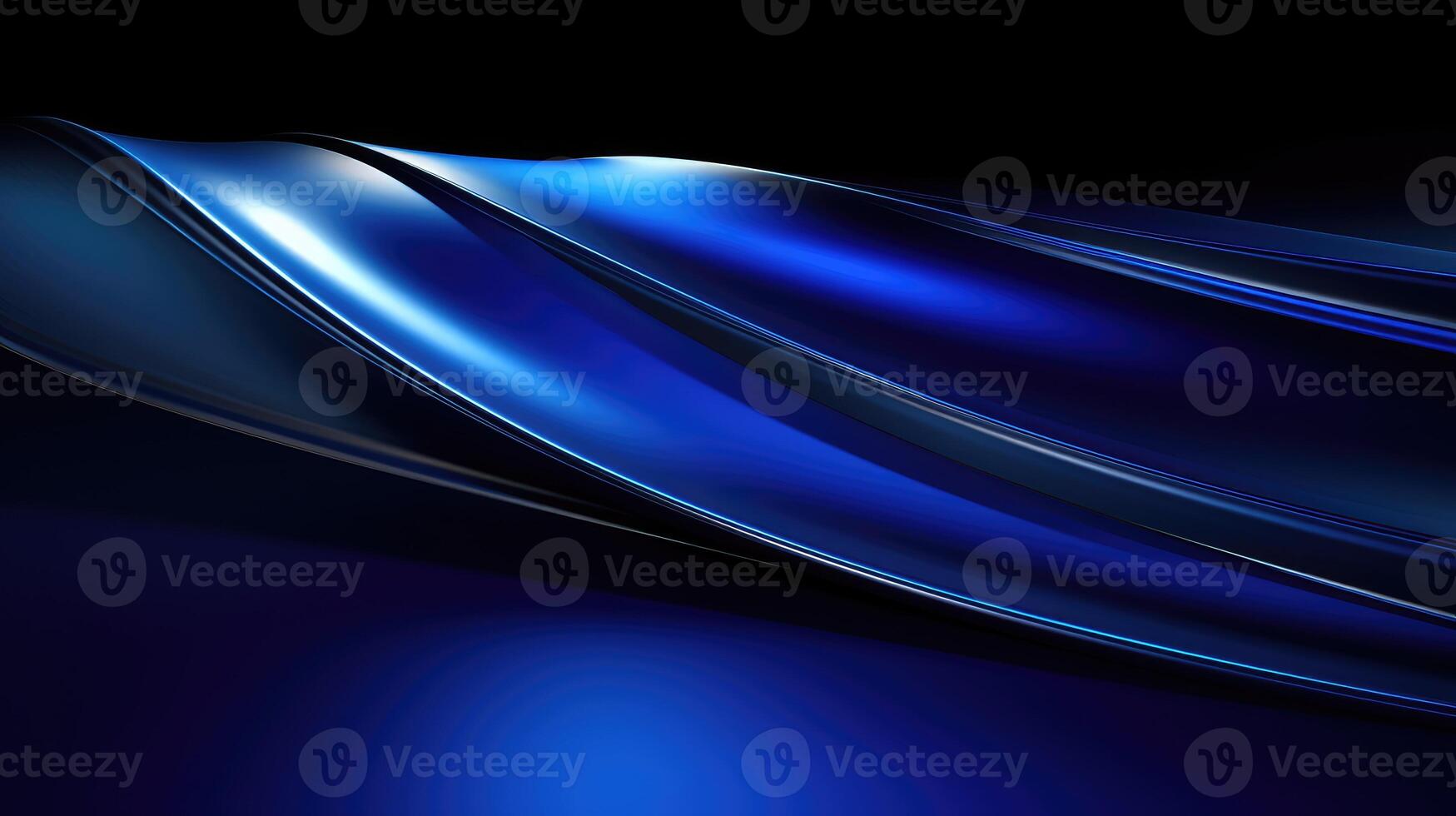 smooth dark blue metal background photo