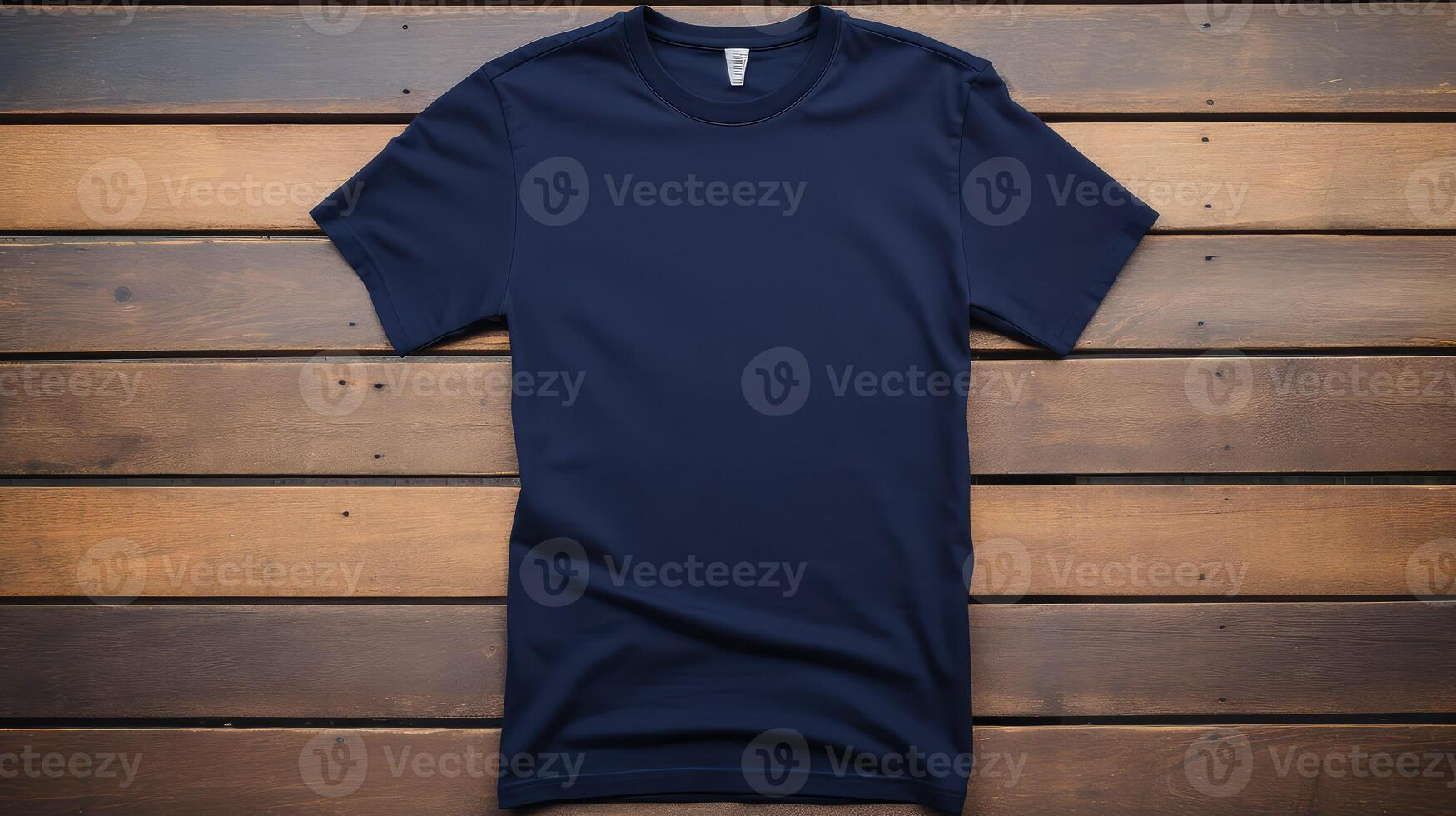 apparel blank navy blue tshirt photo