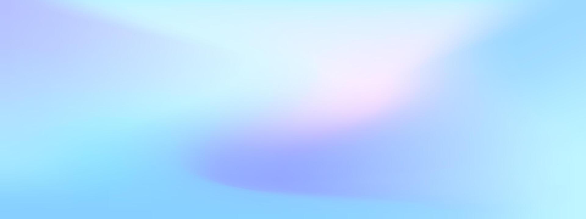 Gradient Pastel Winter Background. Cold fluid wave design. Abstract illustration. Holiday season Mesh backdrop. Blue and pink colors vector