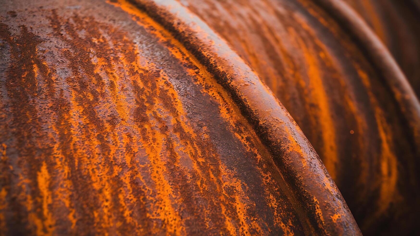 A close up of a rusted pipe photo