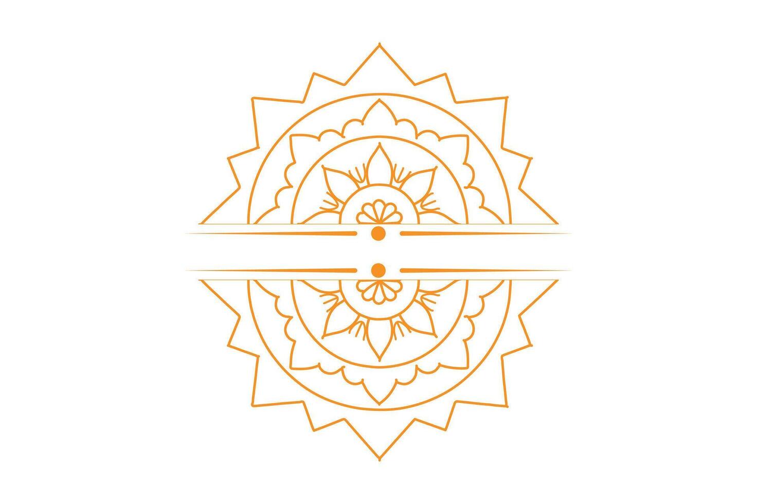 A logo for a yoga studio vector