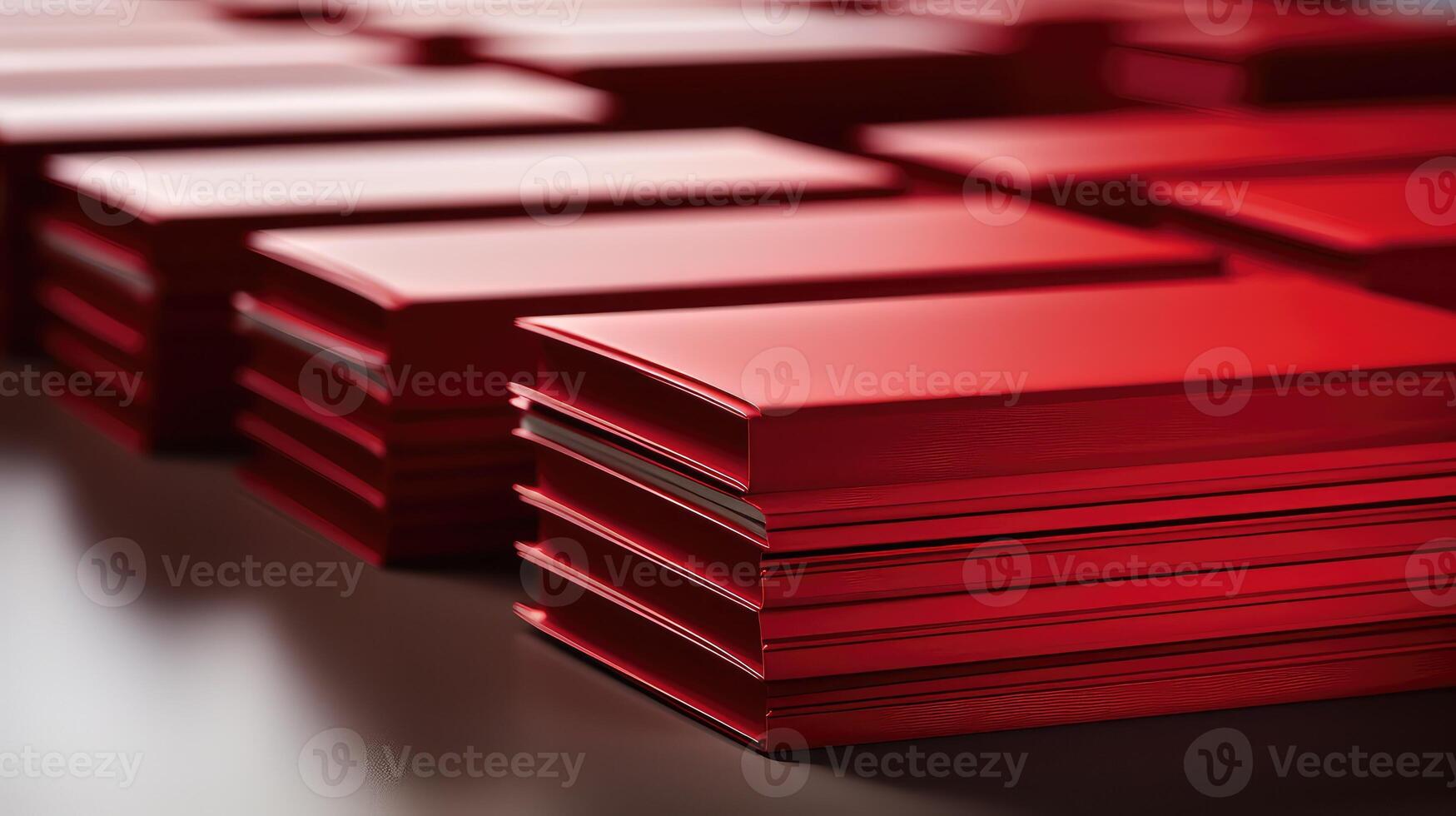 design red brochure photo