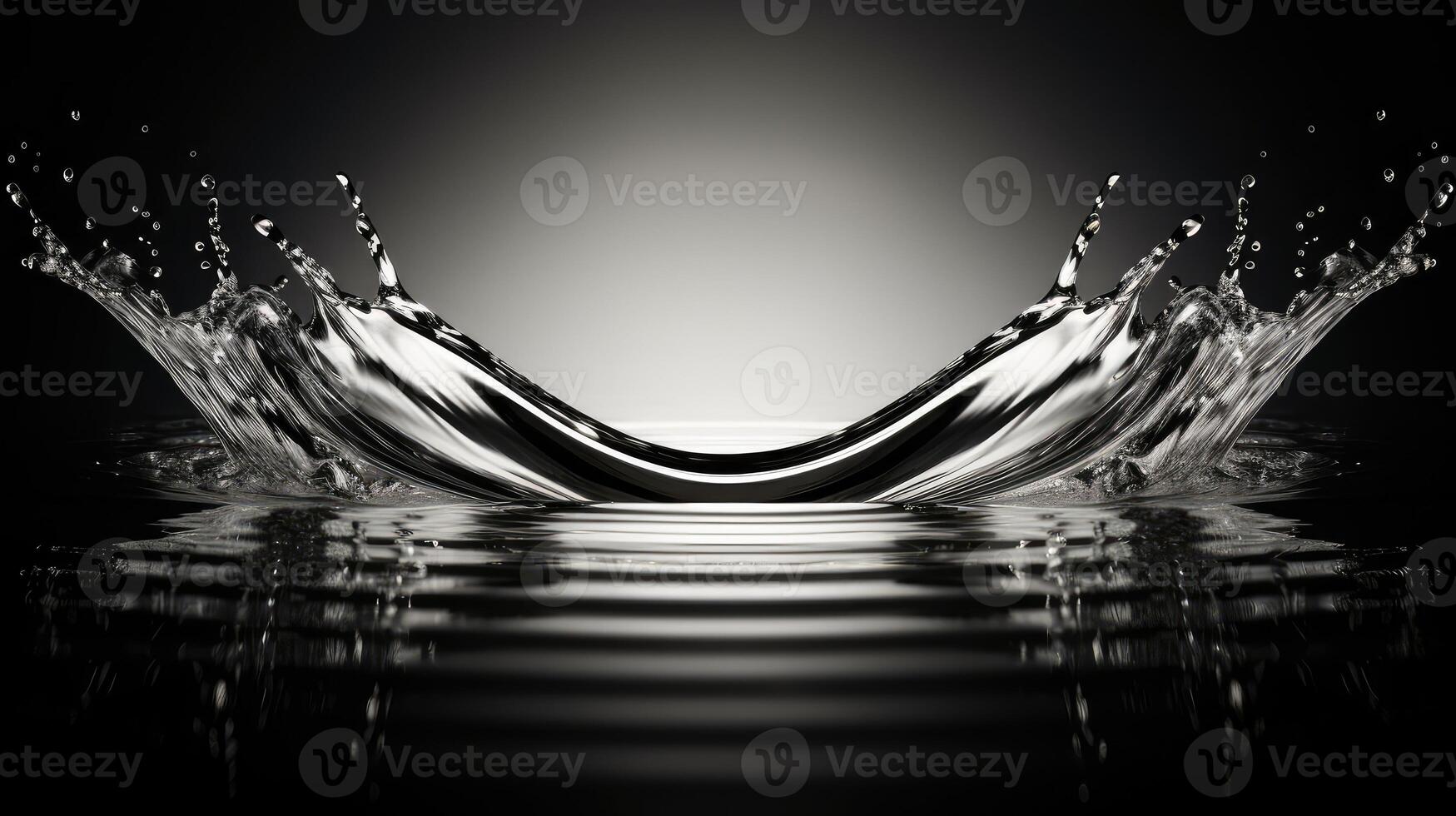 photograph splash silver photo