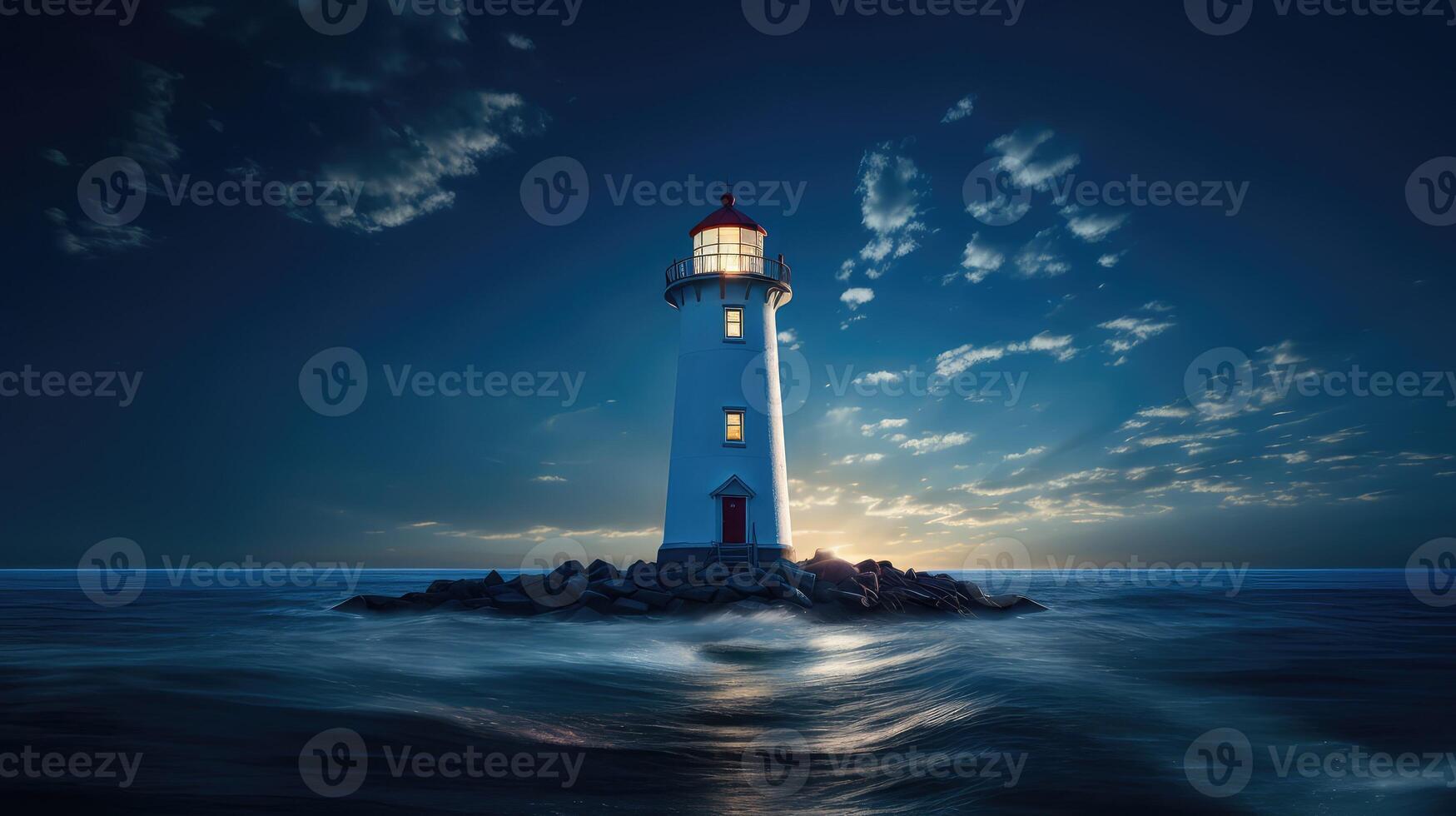 safety bright white light photo
