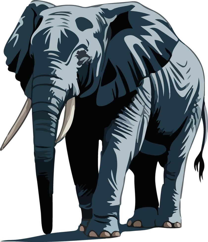 Thai Elephant Illustration vector