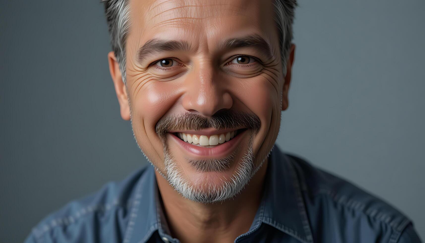 A man with a beard and a smile photo
