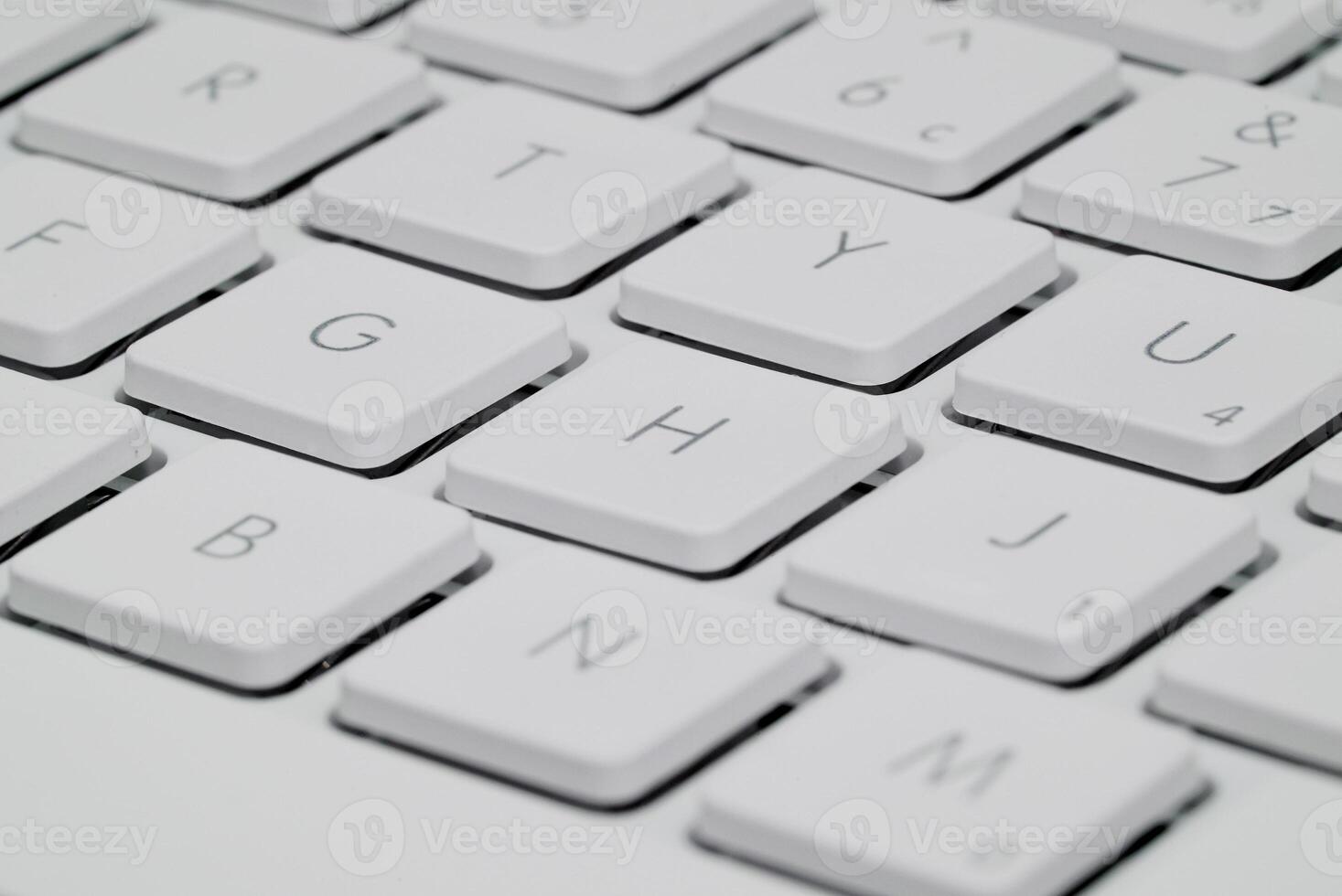 Close up keyboard of a computer photo