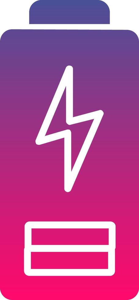 Charging Battery Creative Icon Symbol Art Sign vector