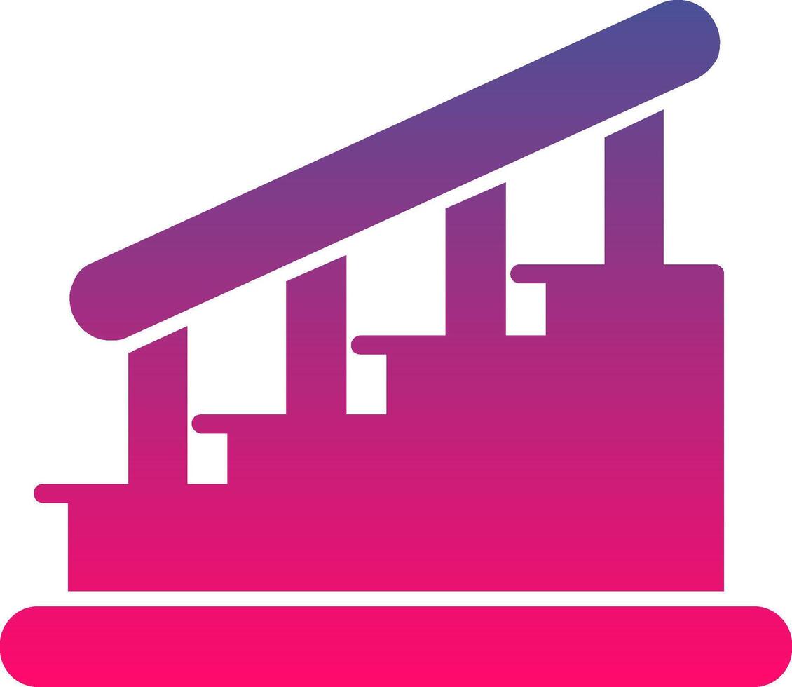 Stairs Creative Icon Symbol Art Sign vector