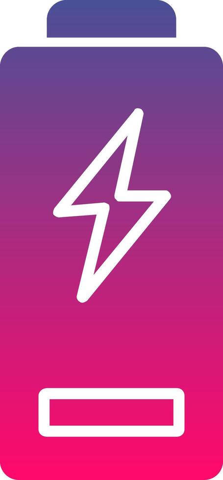 Low Battery Creative Icon Symbol Art Sign vector
