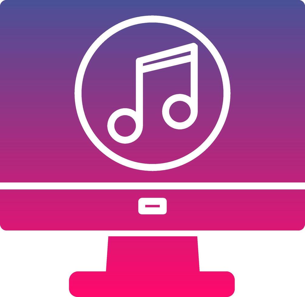 Music Creative Icon Symbol Art Sign vector