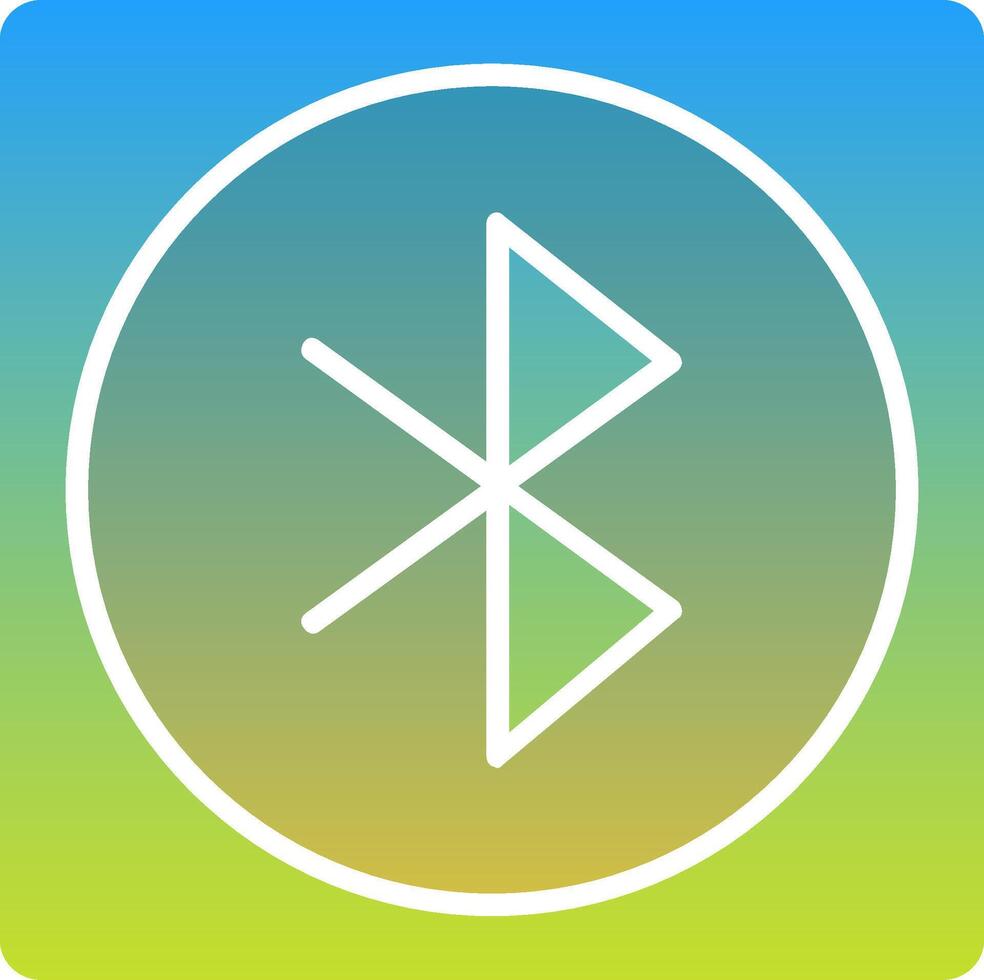 Bluetooth Creative Icon Symbol Art Sign vector