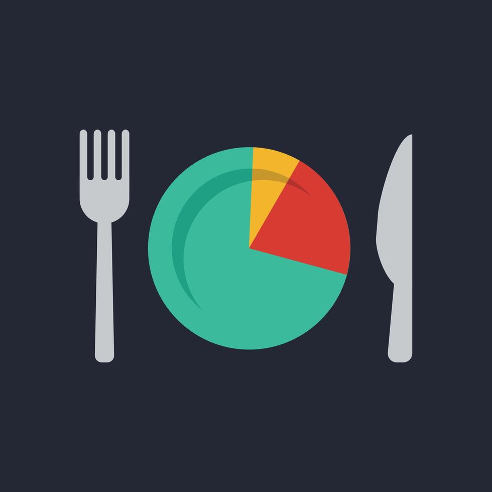 Ketogenic Diet Icon stock illustration vector