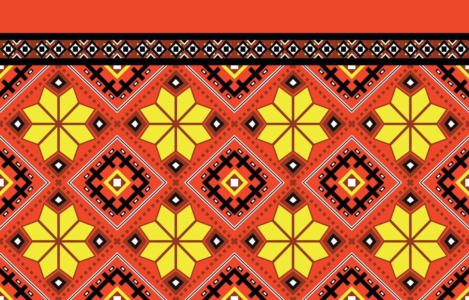 exotic african in beige color pattern vector