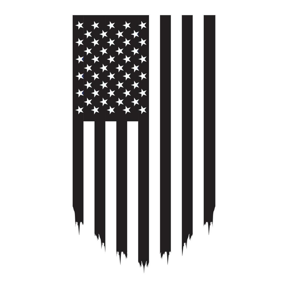 American Flag Fireman Clipart for Fire Department Graphic Designs vector