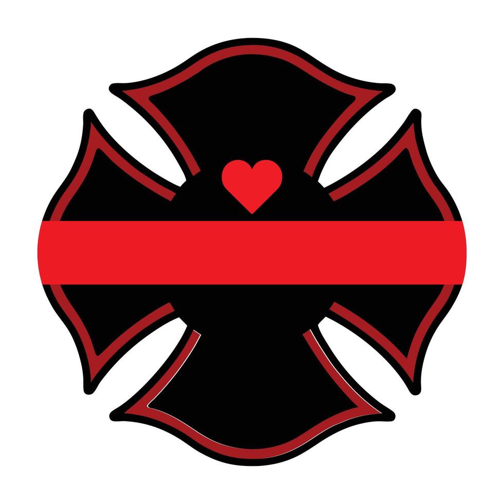 Fire Department Artwork Featuring Firefighter Clipart Design vector