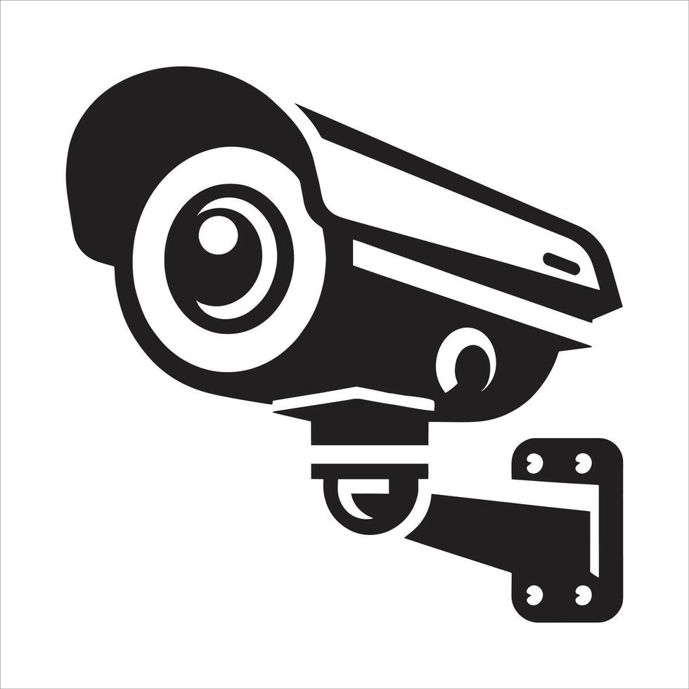 Security camera icon illustration vector