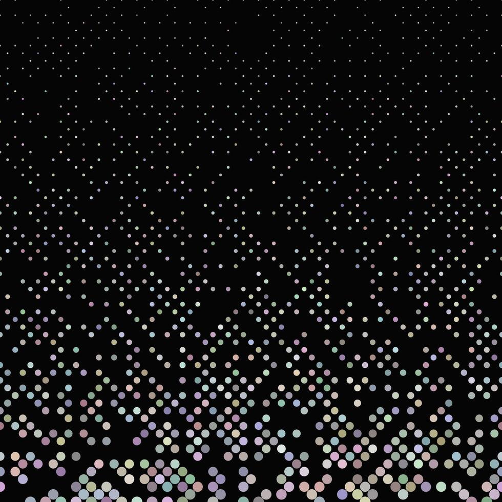 A black and white background with a lot of dots vector