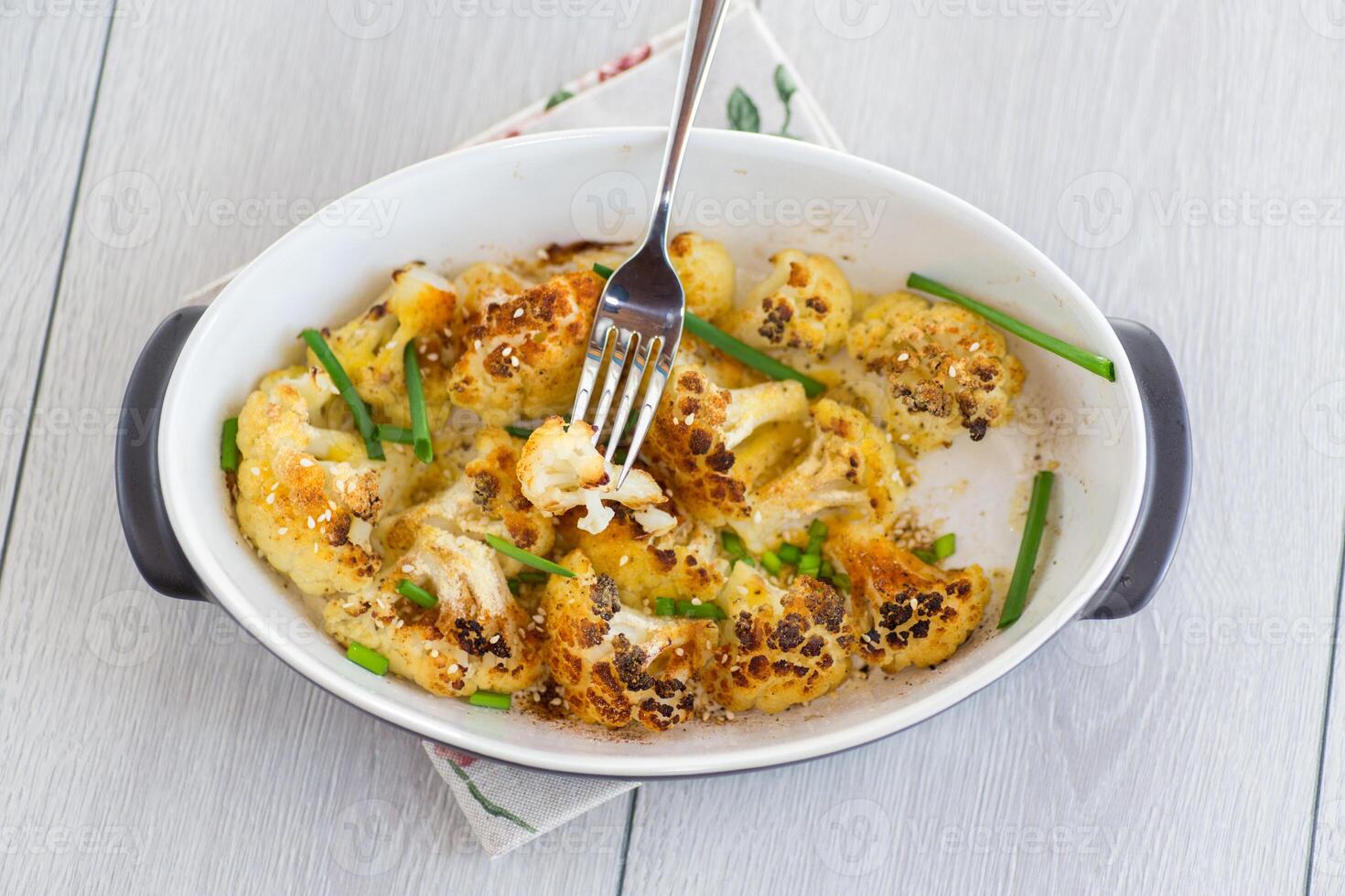 Healthy Vegetable Dish of Cauliflower photo
