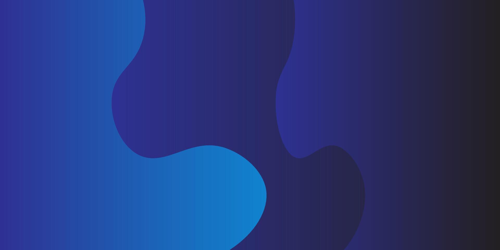 Abstract blue gradient background with fluid shapes and dark to light blue transitions, perfect for modern designs and digital projects vector
