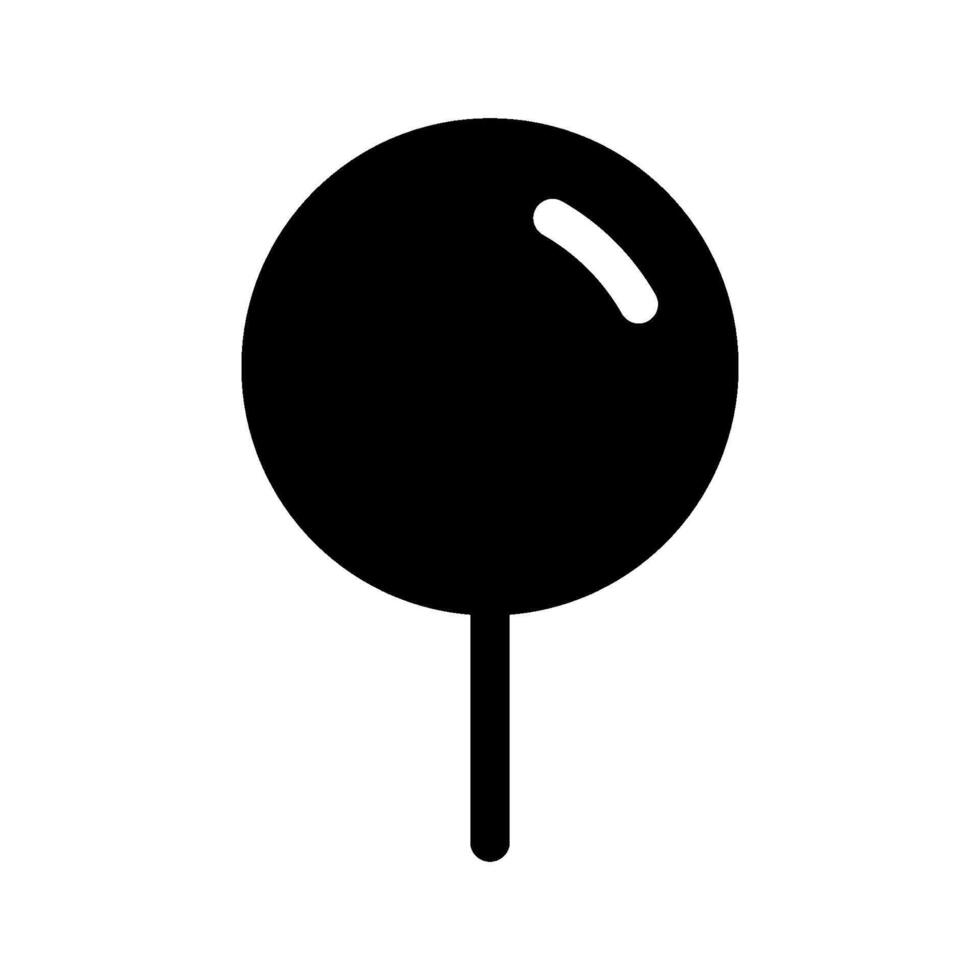 Push pin icon vector