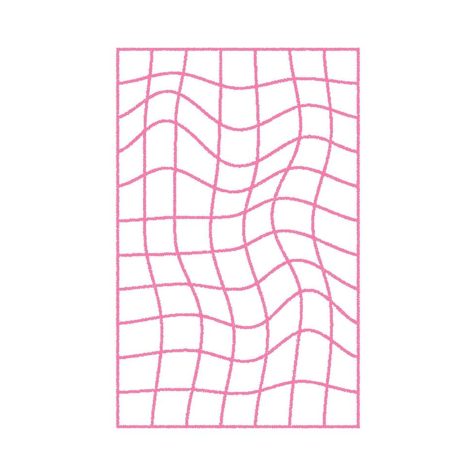 A pink square with a line pattern on it vector