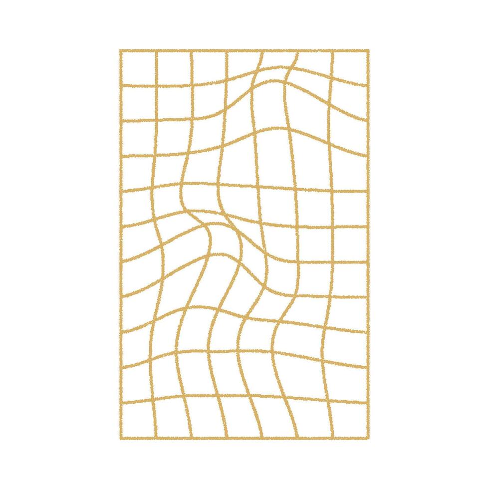 A square pattern with a grid of lines vector
