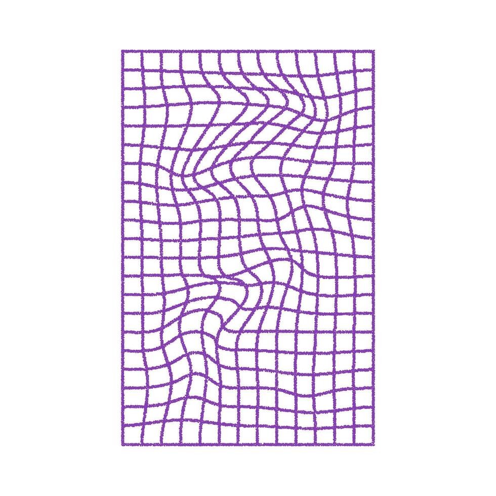 A purple square with a grid pattern vector