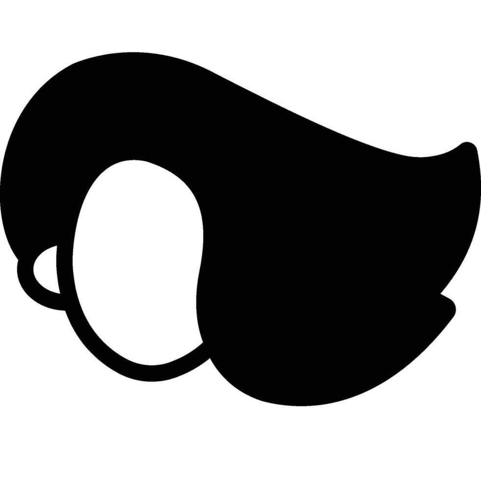Hair Style illustration with isolated background vector