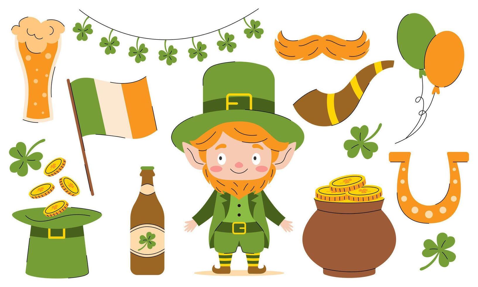 St Patricks Flag Hat St Patricks Flag Hat