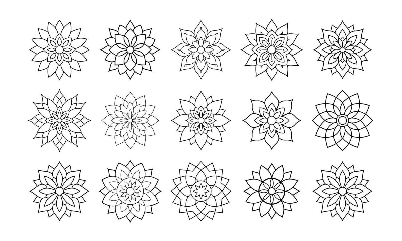 The Meaning and Symbolism Behind Mandala Art vector