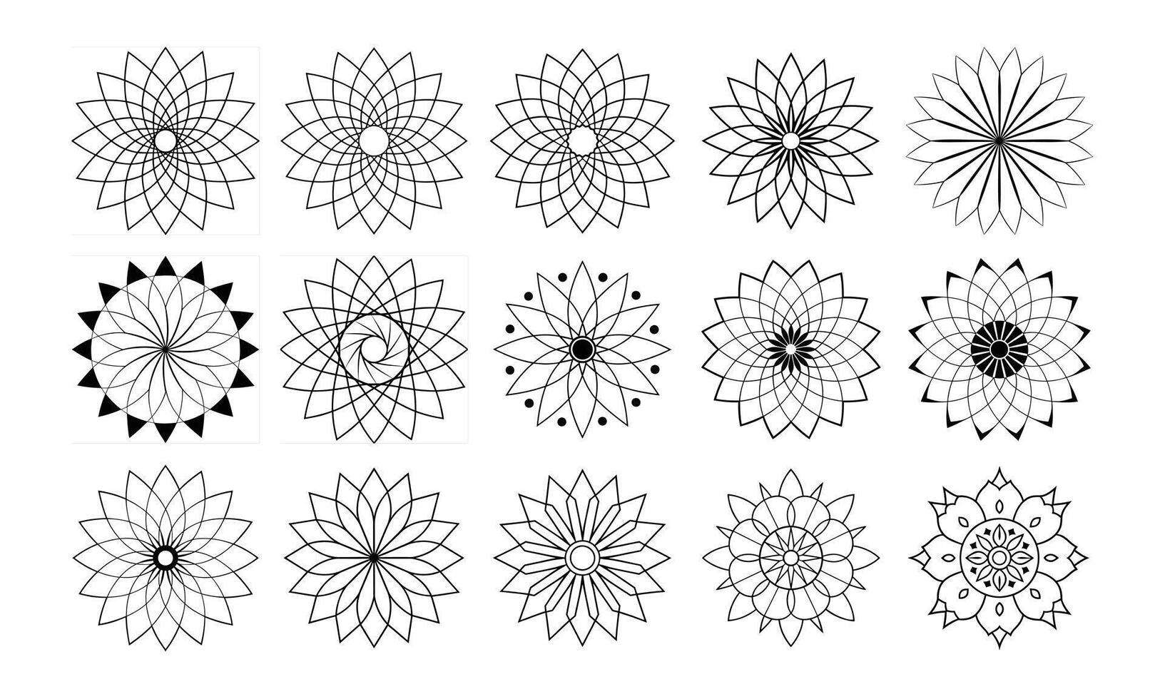 Exploring the Beauty of Mandala in Modern Art vector