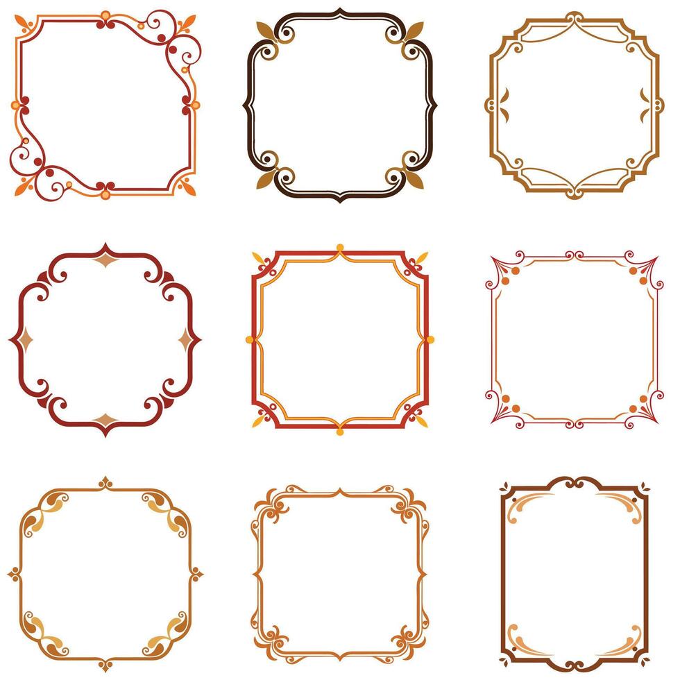 Discover the Best Vintage Frame Collection for Photos and Art vector