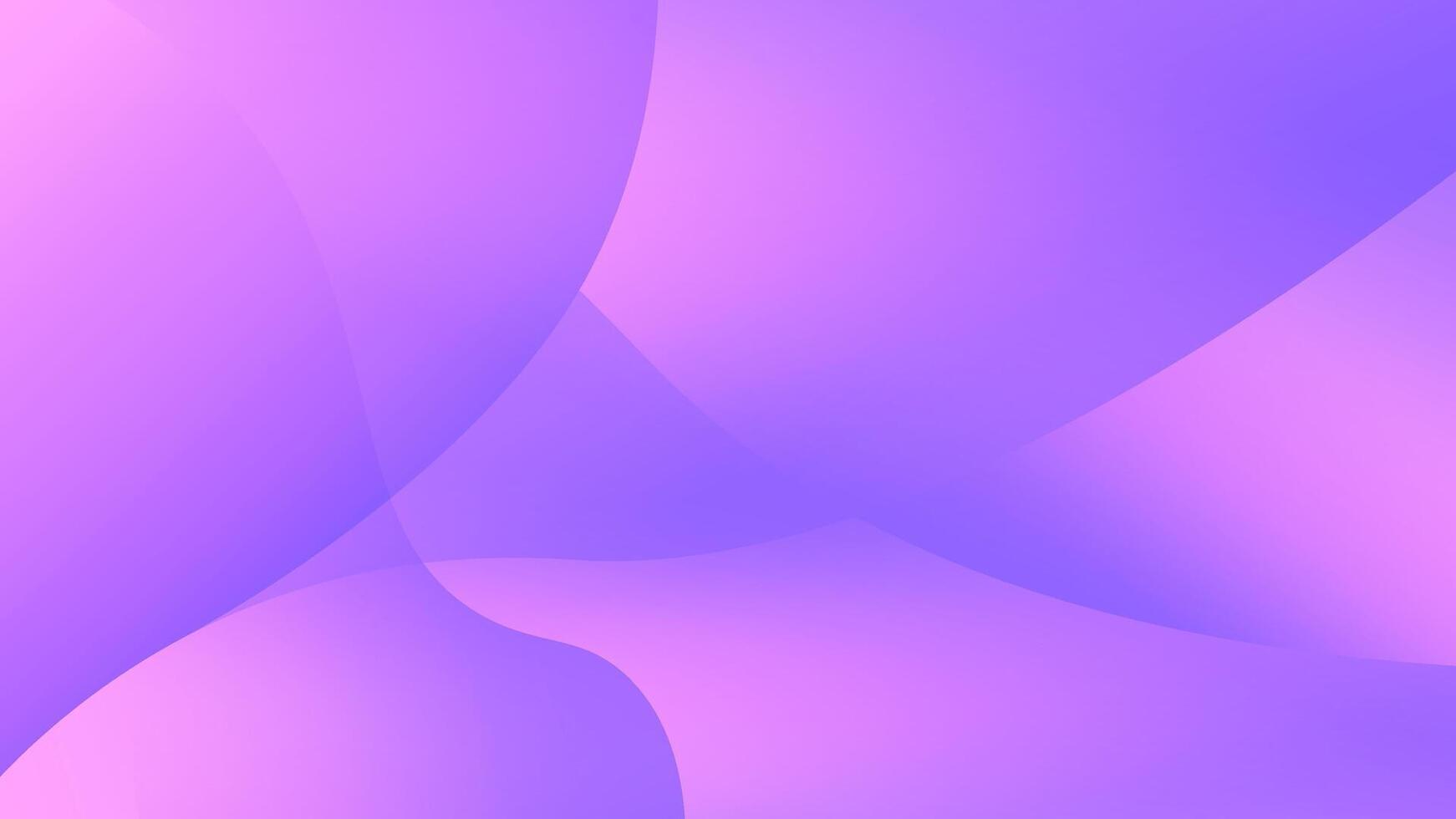 Abstract Purple and Pink Gradient Background With Smooth and Flowing Shapes vector