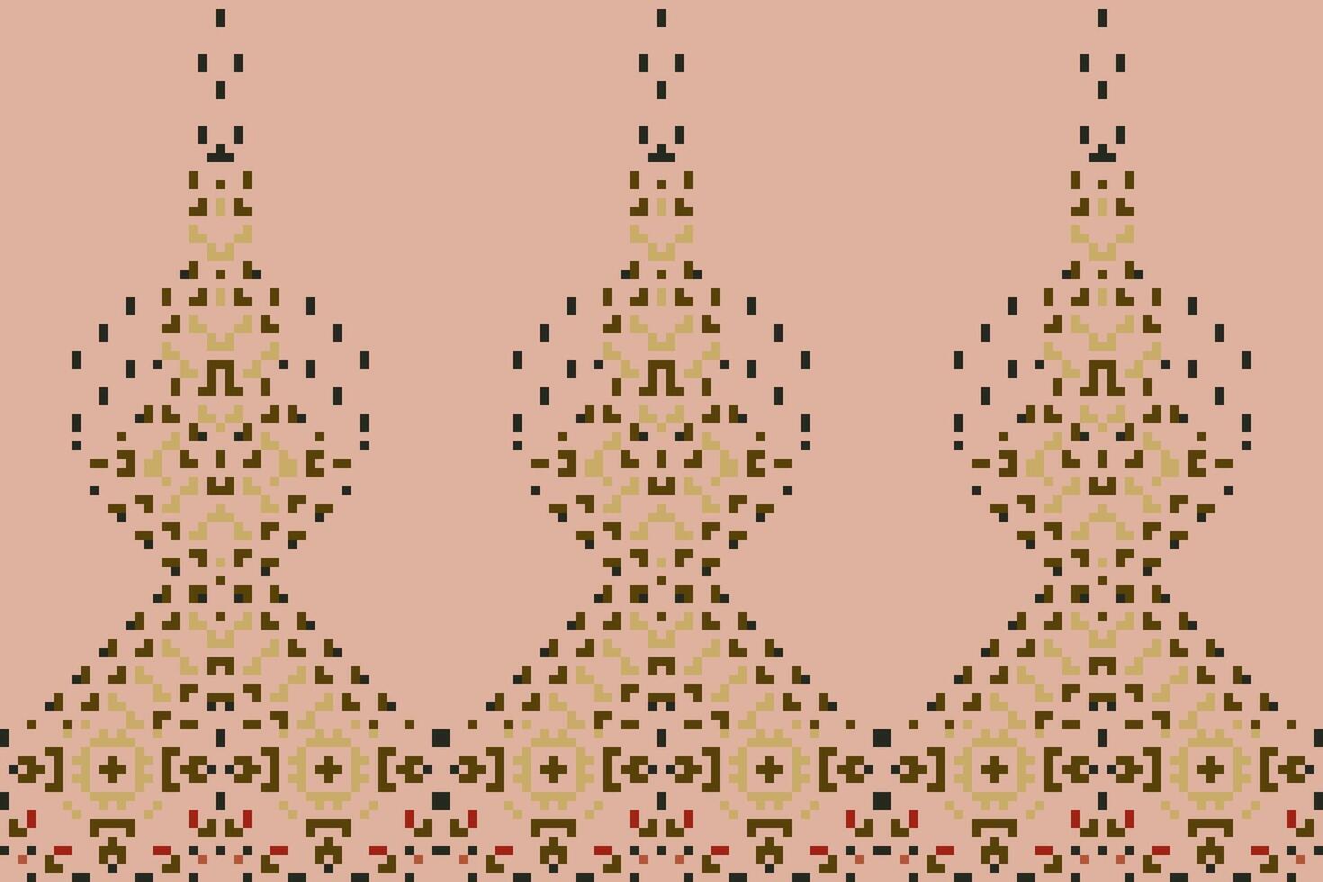 Sari Pattern Geometric Pattern Backgroundfolk Embroidery, Aztec Geometric Ornament Print. Design for Carpet, Wallpaper, Clothing, Wrapping, Fabric vector