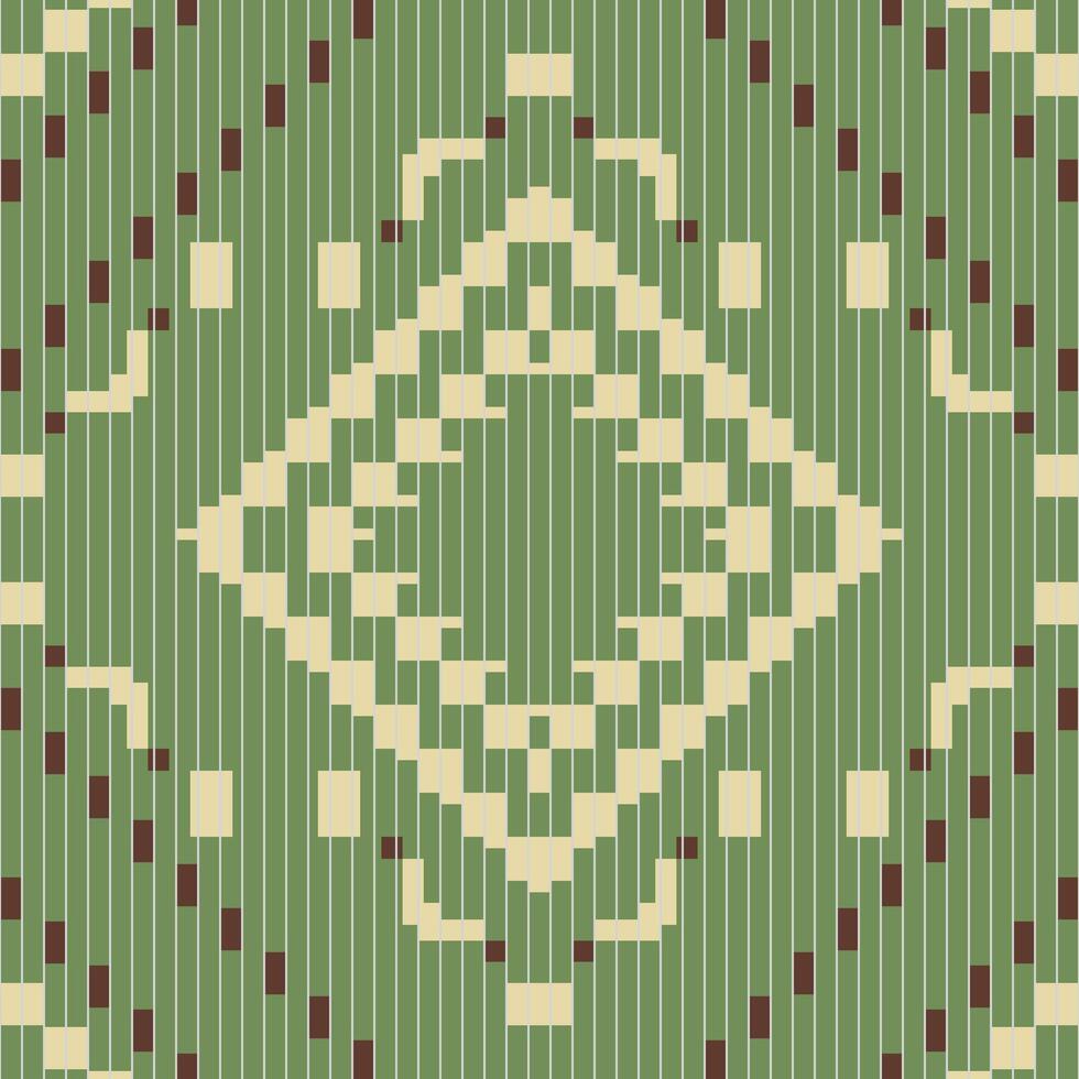 Sari Pattern Ethnic Design Patternfolk Embroidery, Aztec Geometric Ornament Print. Design for Carpet, Wallpaper, Clothing, Wrapping, Fabric vector