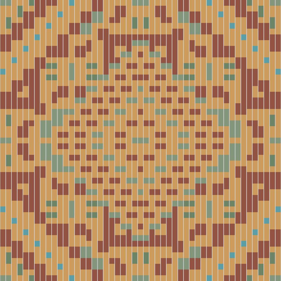 Scandinavian Islamic Flower Patternfolk Embroidery, Aztec Geometric Ornament Print. Design for Carpet, Wallpaper, Clothing, Wrapping, Fabric vector