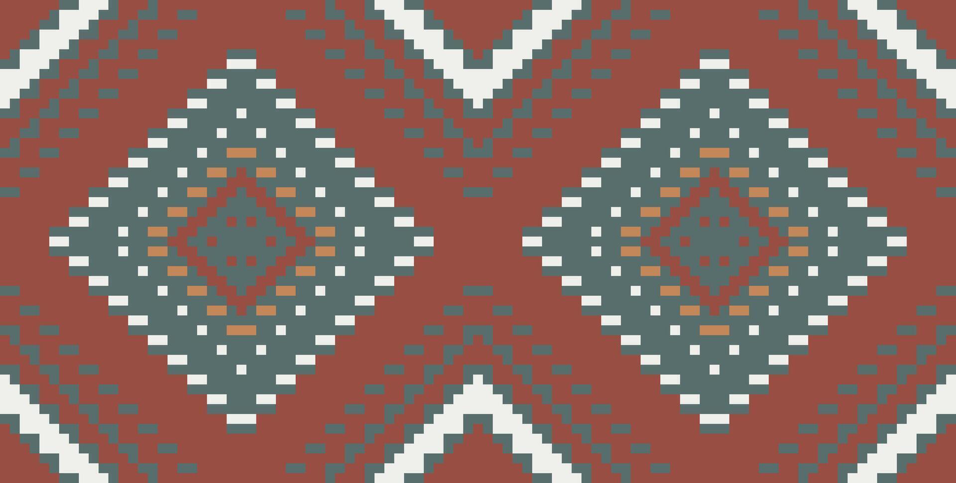 Geometry Arabic Geometrical Pattern and Designfolk Embroidery, Aztec Geometric Ornament Print. Design for Carpet, Wallpaper, Clothing, Wrapping, Fabric vector