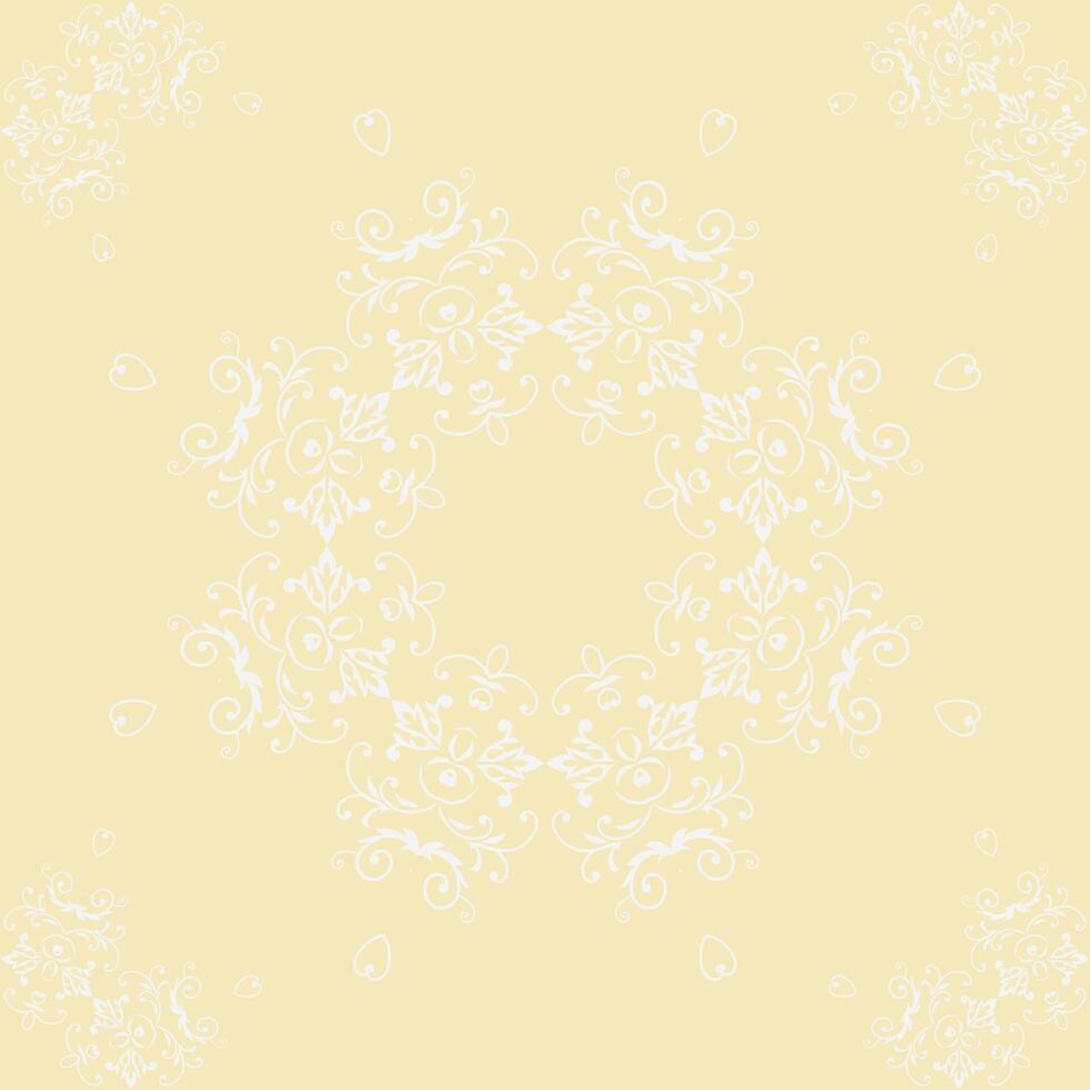 Damask Fabric Patterns Ukraine Floral Arabic Pattern Folk Embroidery, Aztec Ornament Print. Design for Carpet, Wallpaper, Clothing, Wrapping, Fabric vector