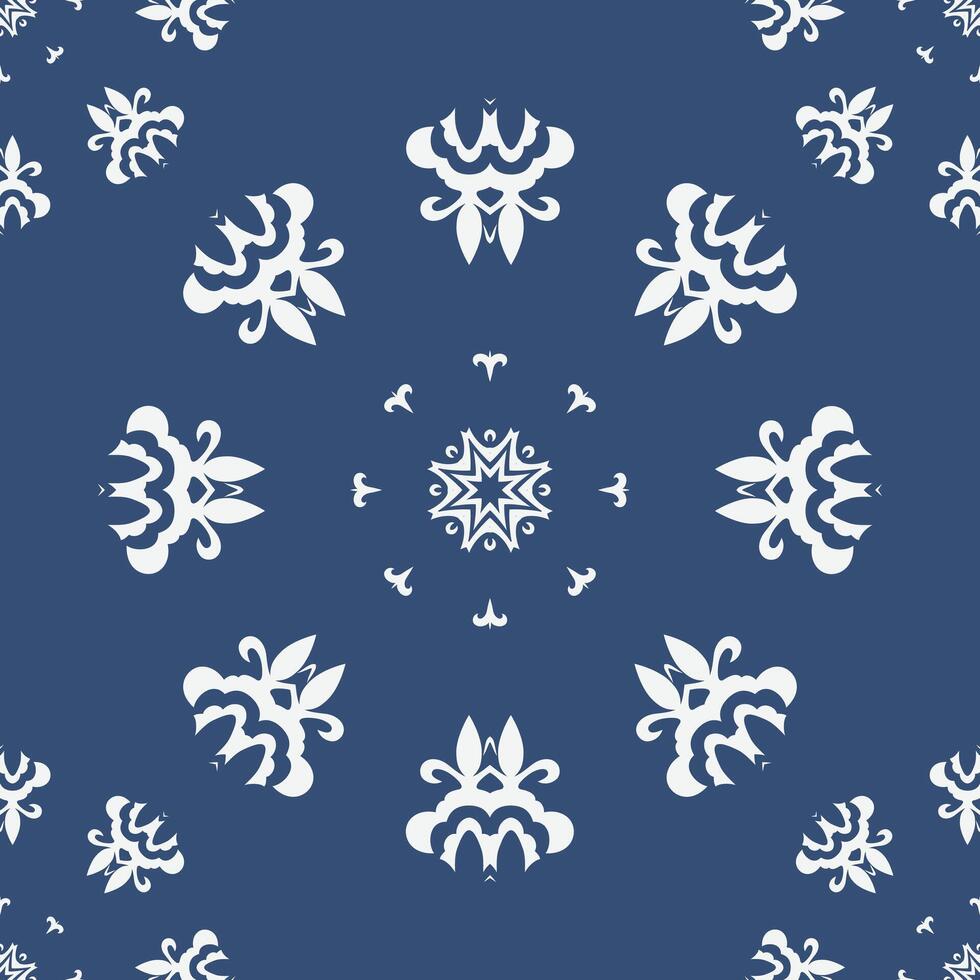 Damask Styles Ethnic Decoration Ethnic Filipino Pattern Folk Embroidery, Aztec Ornament Print. Design for Carpet, Wallpaper, Clothing, Wrapping, Fabric vector