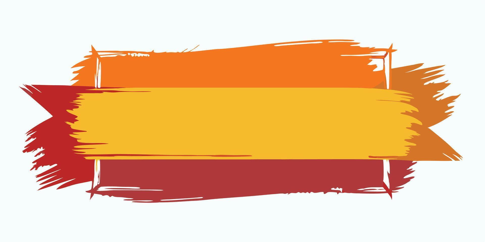 Hand-Styled Brushstroke Frame Series vector