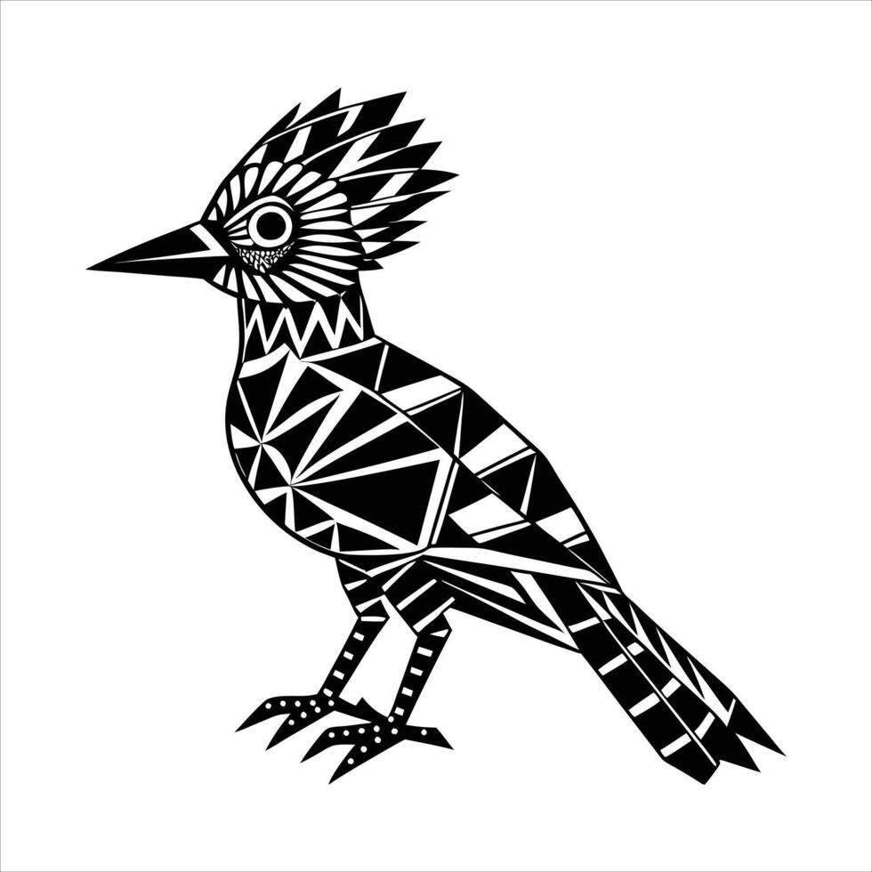 Shoebill Silhouette Majestic Bird vector