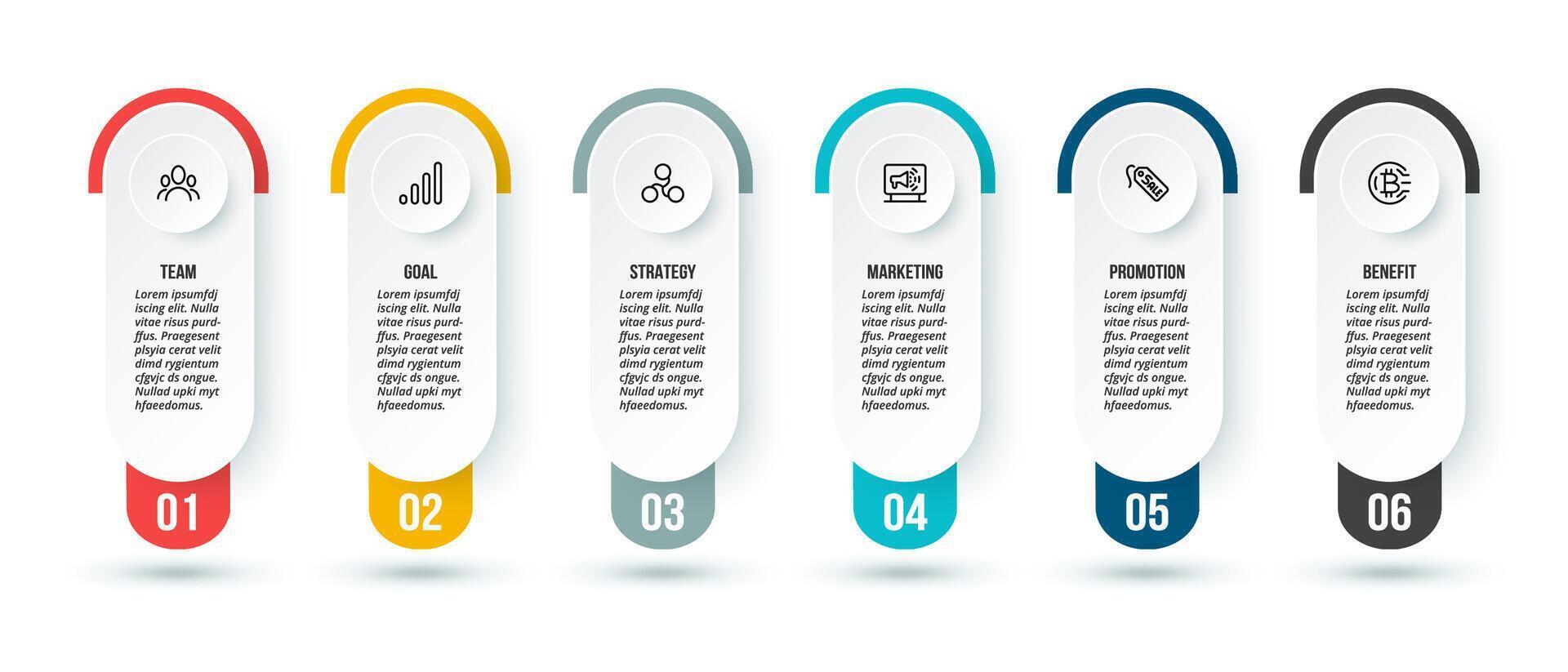 Modern business presentation. vector