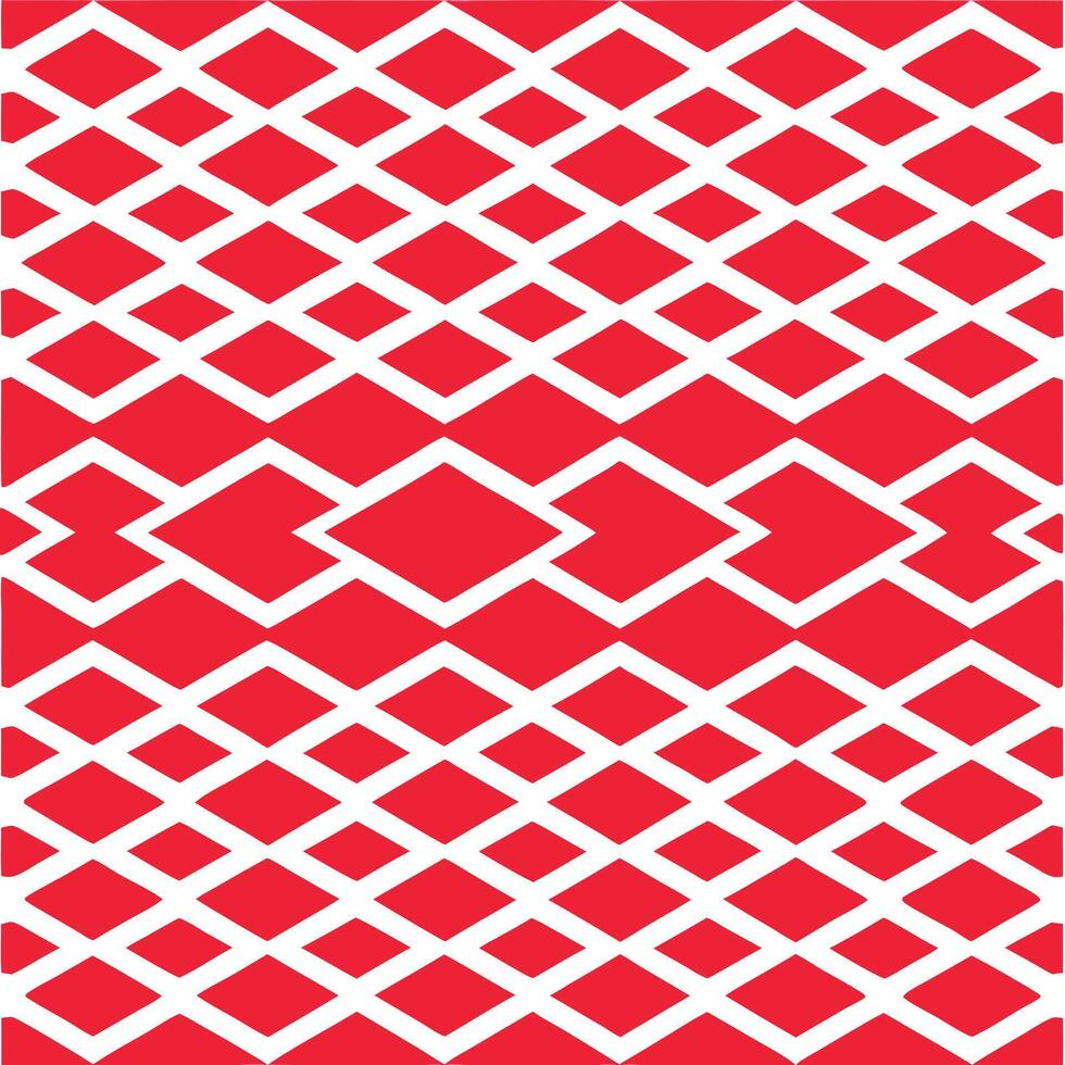 Minimalist Monochrome Diamond Grid Pattern Design vector