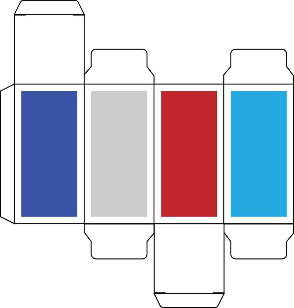 medicine box design vector