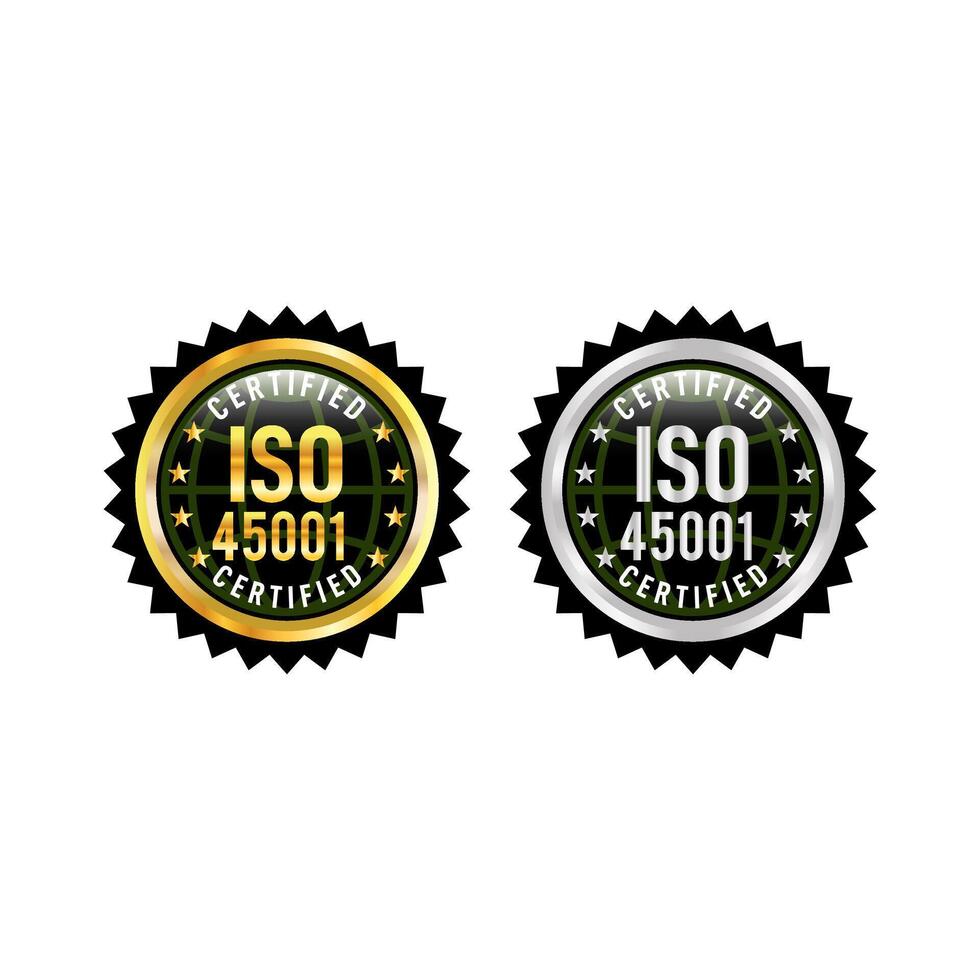 Certified Company Certificate ISO Blue, Quality Certificate, iso mark certification vector