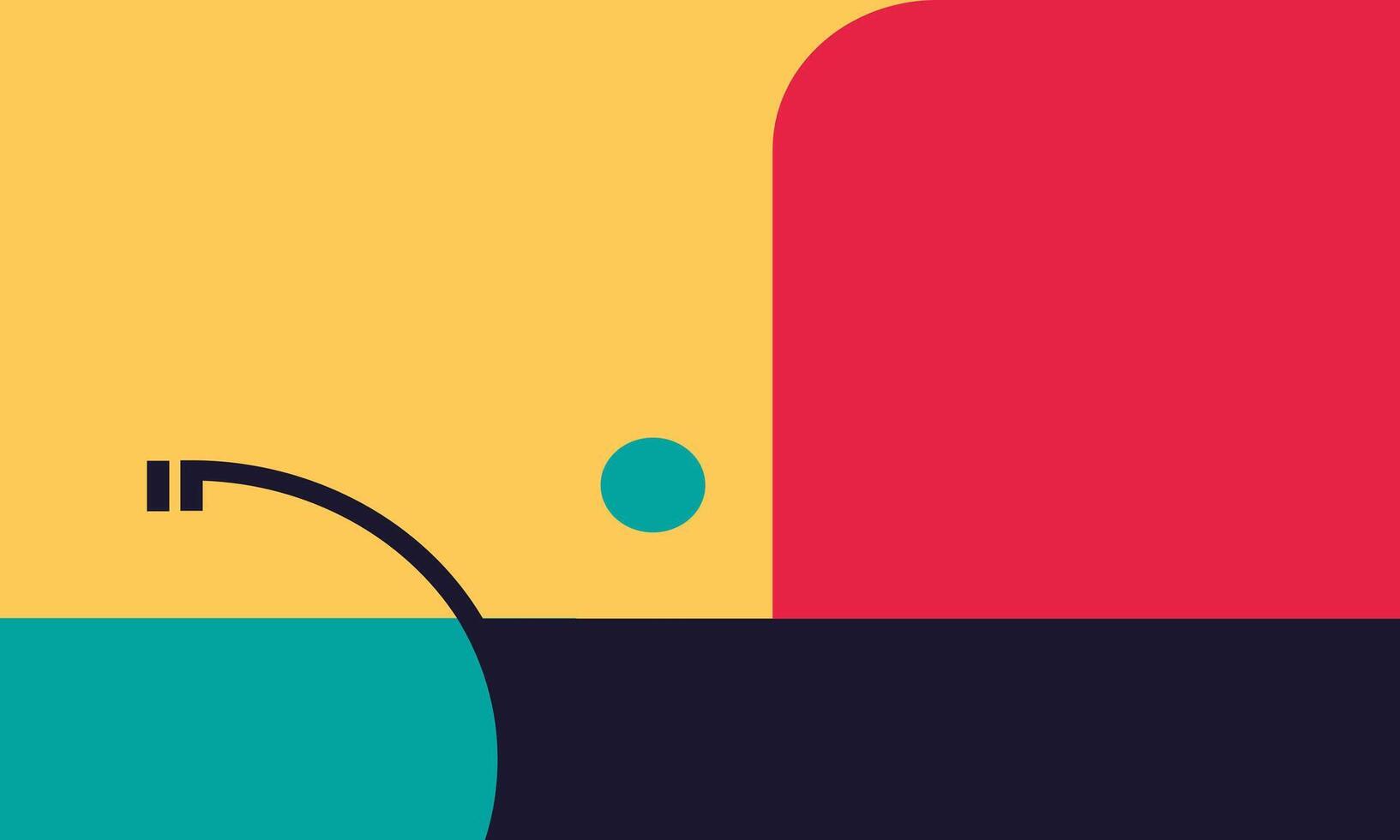 colorful poster black and red background vector