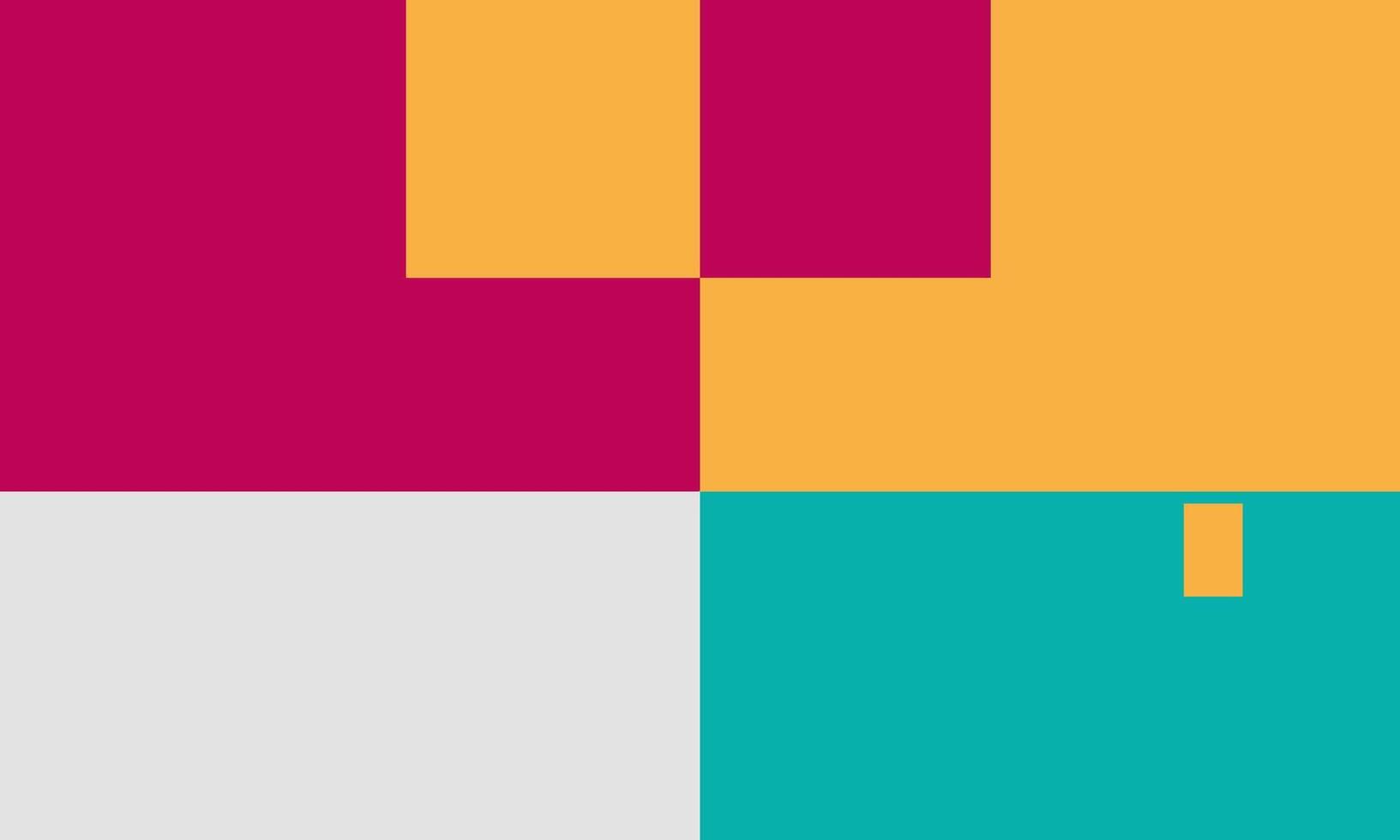 colorful square flat design vector
