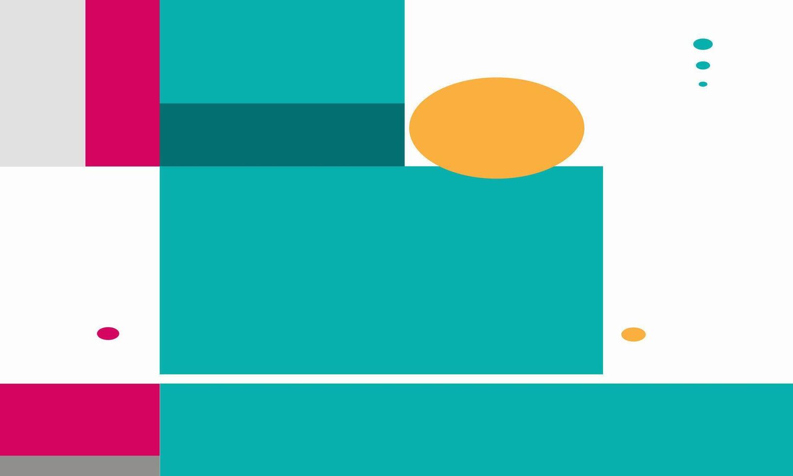 colorful abstract flat design circle vector